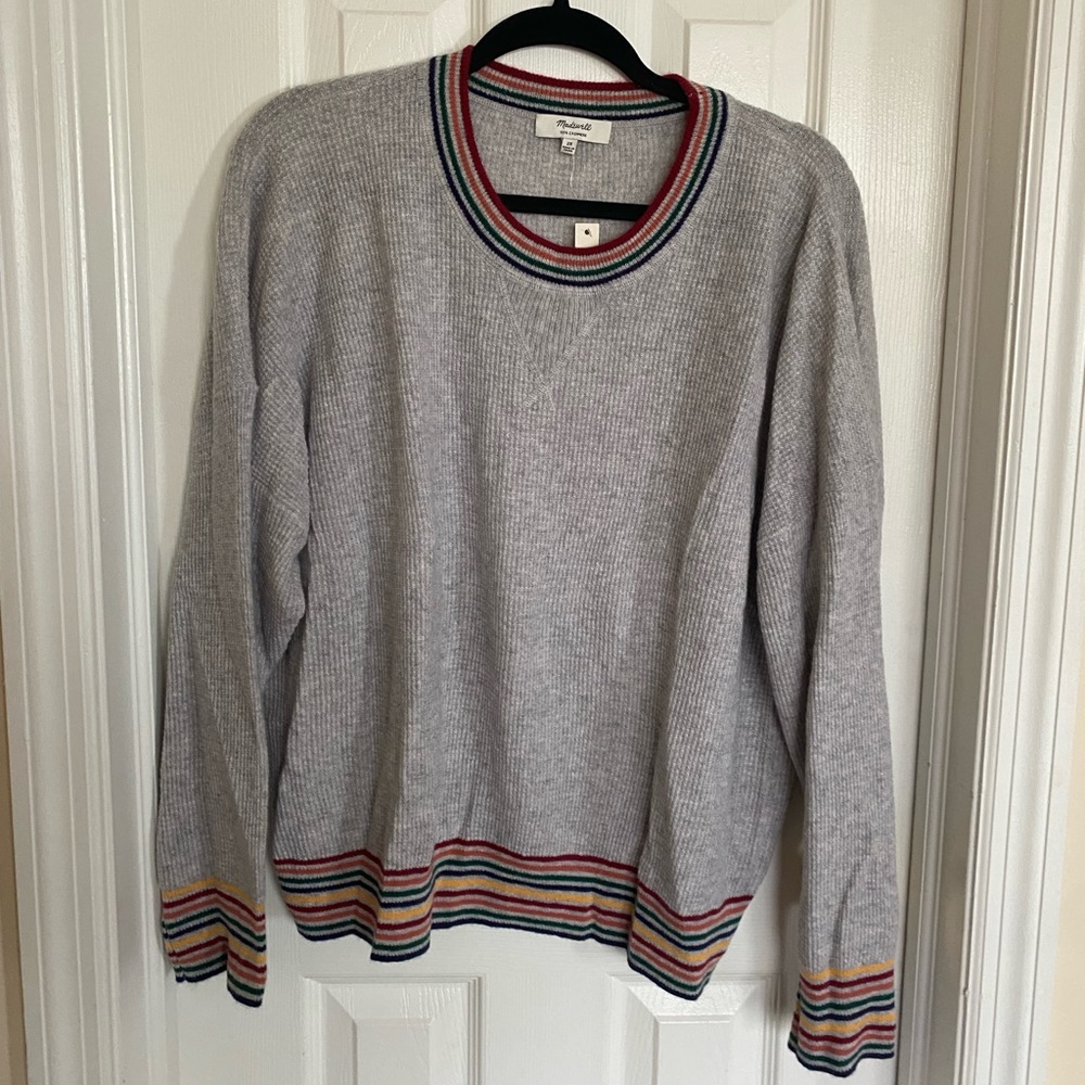 NWT Madewell 100% Cashmere Sweater